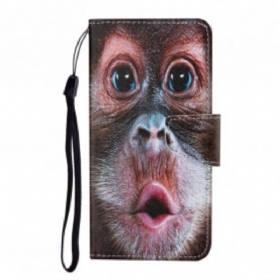 Flip Futrola Samsung Galaxy M12 / A12 Thong Monkey