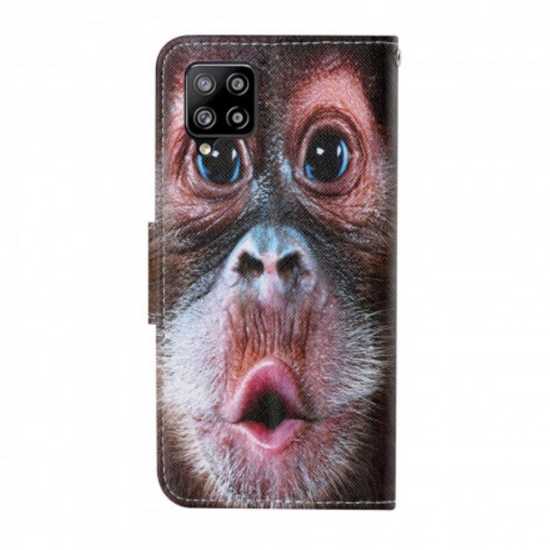 Flip Futrola Samsung Galaxy M12 / A12 Thong Monkey