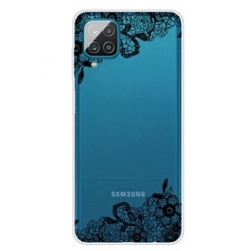 Maskica Samsung Galaxy M12 / A12 Fina Čipka