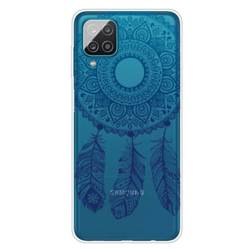 Maskica Samsung Galaxy M12 / A12 Mandala S Jednim Cvijetom