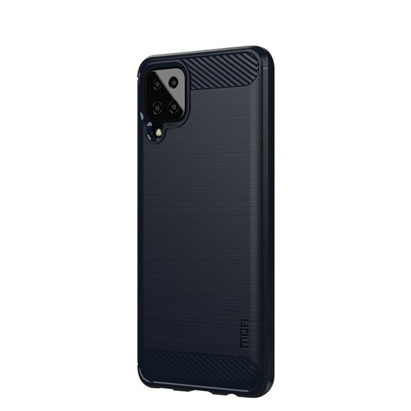 Maskica Samsung Galaxy M12 / A12 Mofi Brušena Karbonska Vlakna