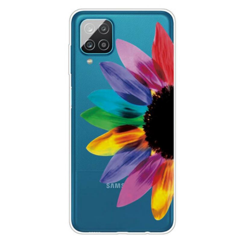 Maskica Samsung Galaxy M12 / A12 Šareni Cvijet