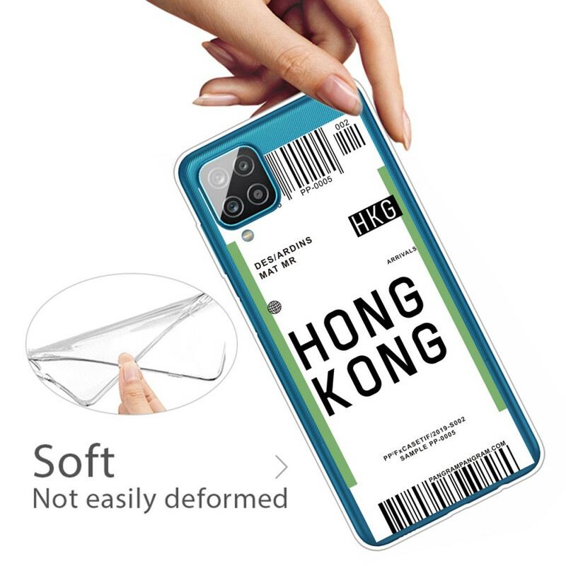 Maskica Samsung Galaxy M12 / A12 Ukrcajna Karta Za Hong Kong