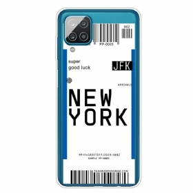 Maskica Samsung Galaxy M12 / A12 Ukrcajna Karta Za New York