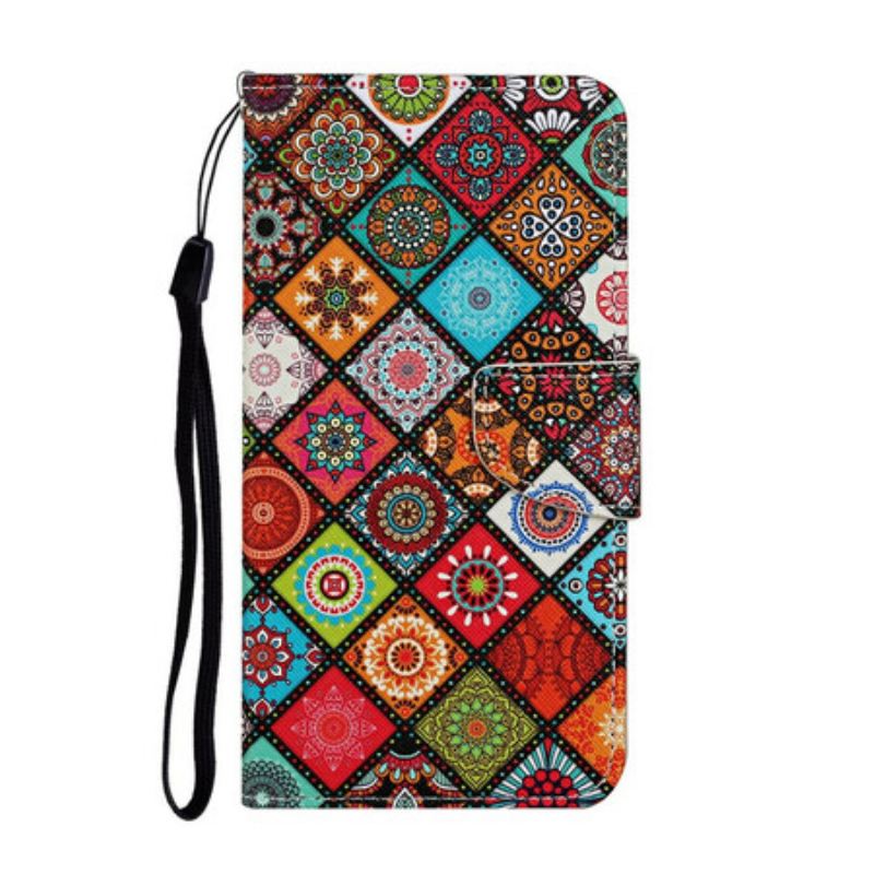 Flip Futrola iPhone 12 / 12 Pro Patchwork Mandale S Uzicom