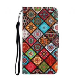 Flip Futrola iPhone 12 / 12 Pro Patchwork Mandale S Uzicom