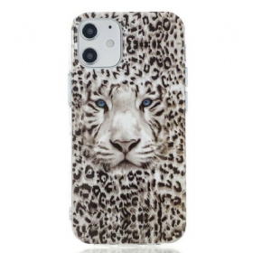 Maskica iPhone 12 / 12 Pro Leopard Fluorescentno