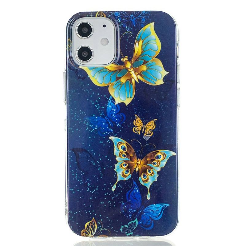 Maskica iPhone 12 / 12 Pro Serija Fluorescentnih Leptira