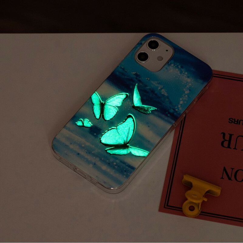 Maskica iPhone 12 / 12 Pro Serija Fluorescentnih Leptira