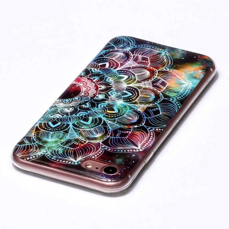 Maskica iPhone SE 3 / SE 2 / 8 / 7 Fluorescentna Mandala