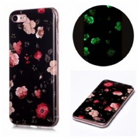 Maskica iPhone SE 3 / SE 2 / 8 / 7 Fluorescentno Cvijeće