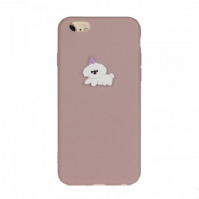 Maskica iPhone SE 3 / SE 2 / 8 / 7 Pas Od Silikona