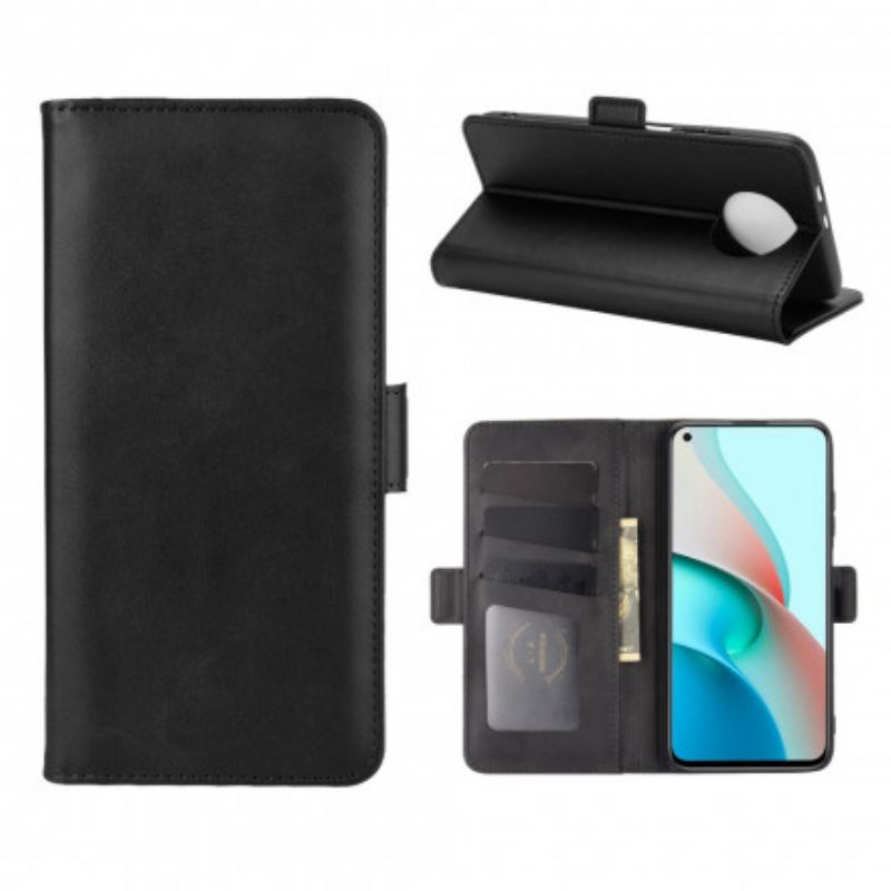 Kožna Futrola Xiaomi Redmi Note 9 5G Flip Futrola Dupli Poklopac