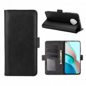 Kožna Futrola Xiaomi Redmi Note 9 5G Flip Futrola Dupli Poklopac