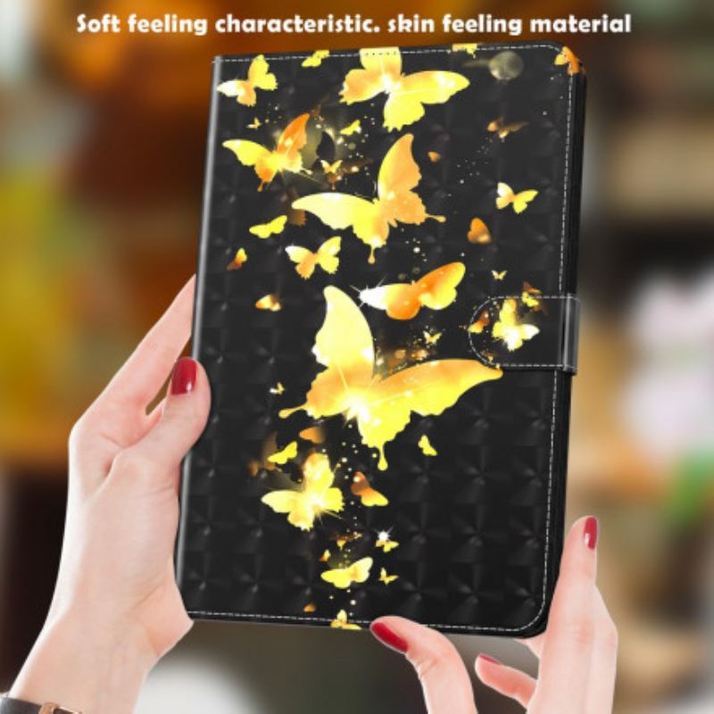 Flip Futrola Samsung Galaxy Tab A7 (2020) Butterflies Spot Light