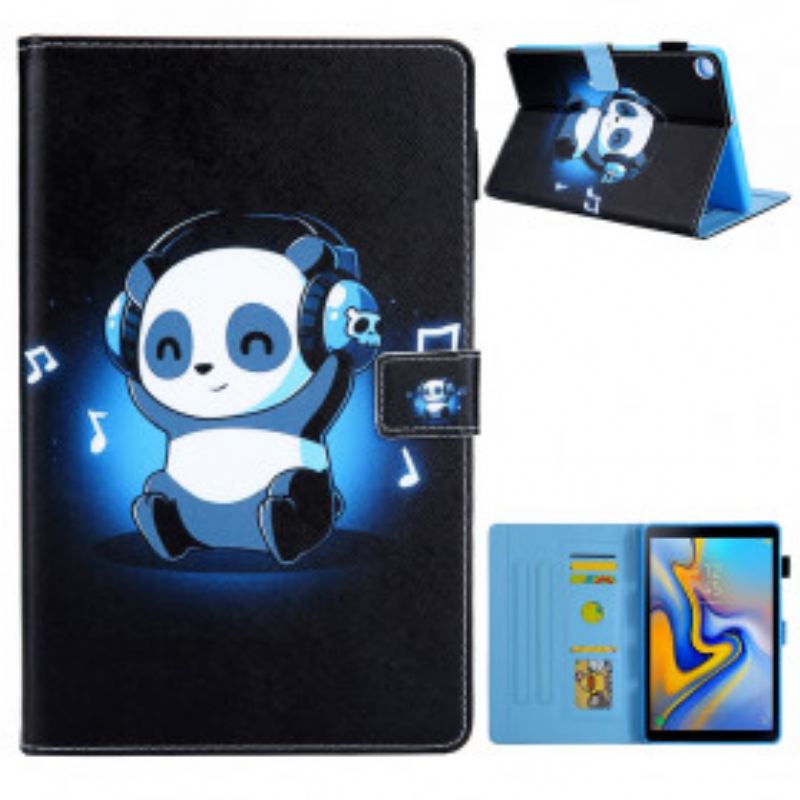 Kožna Futrola Samsung Galaxy Tab A7 (2020) Funky Panda