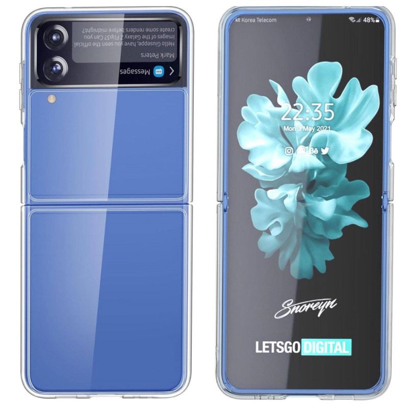 Flip Futrola Samsung Galaxy Z Flip 4 Kožna Futrola Kristal