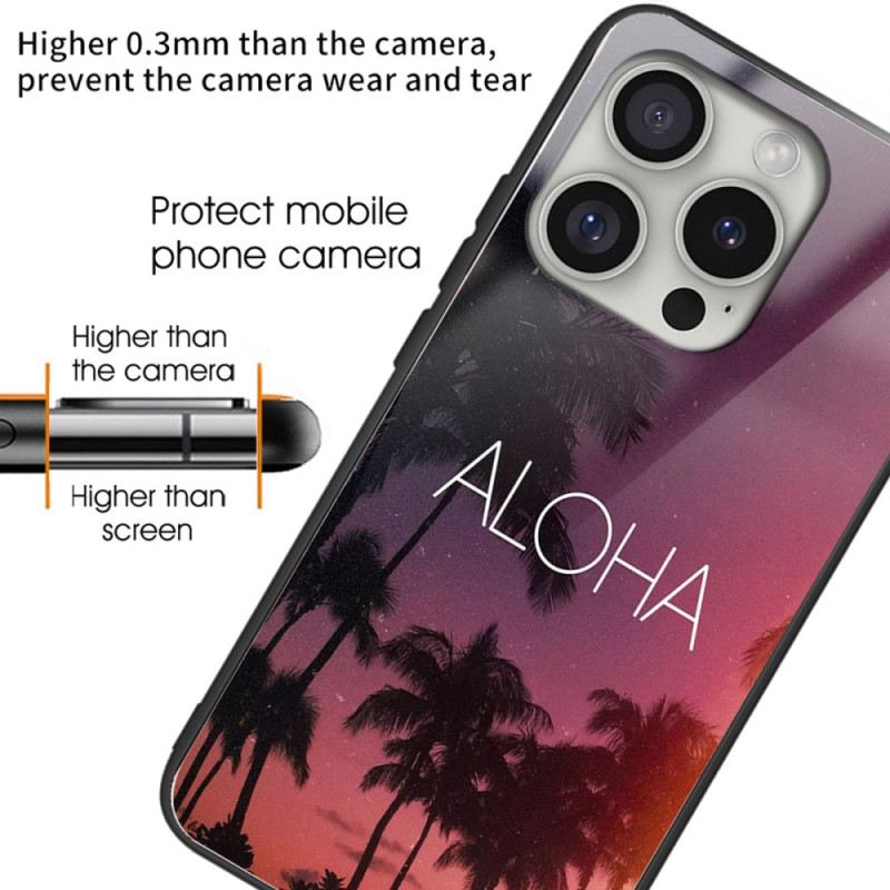 Maskica iPhone 16 Pro Max Aloha Kaljeno Staklo