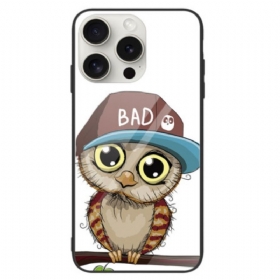 Maskica iPhone 16 Pro Max Kaljeno Staklo Bad Owl