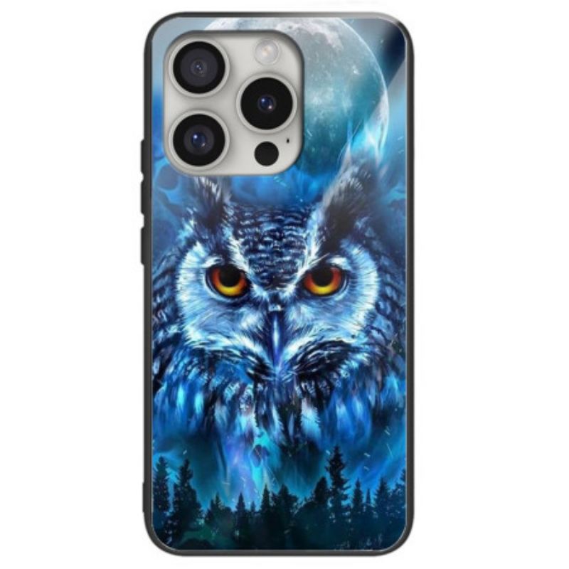 Maskica iPhone 16 Pro Max Kaljeno Staklo Forest Owl