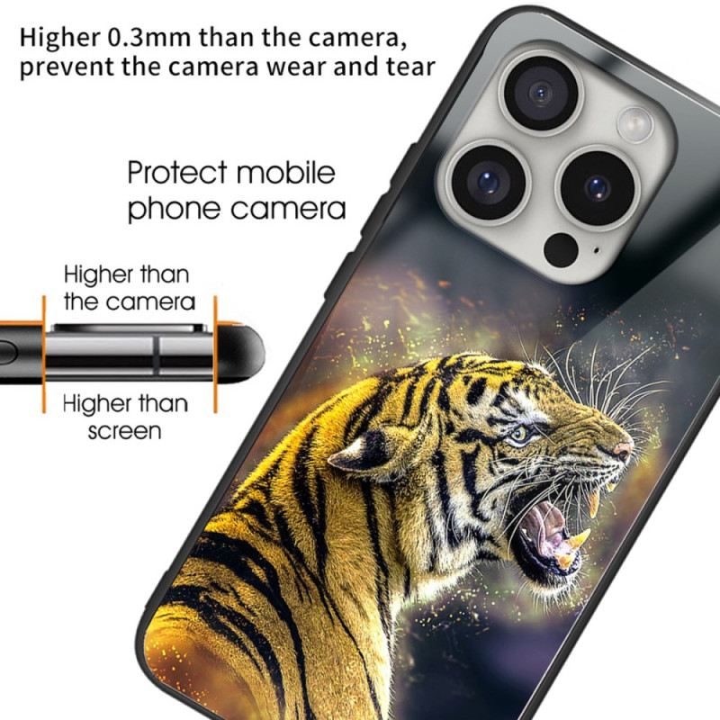 Maskica iPhone 16 Pro Max Kaljeno Staklo Roaring Tiger