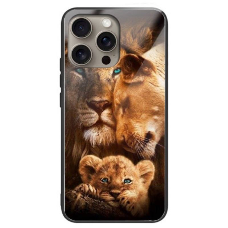 Maskica iPhone 16 Pro Max Lions Kaljeno Staklo