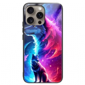 Maskica iPhone 16 Pro Max Maskice Za Mobitele Kaljeno Staklo Starry Wolf