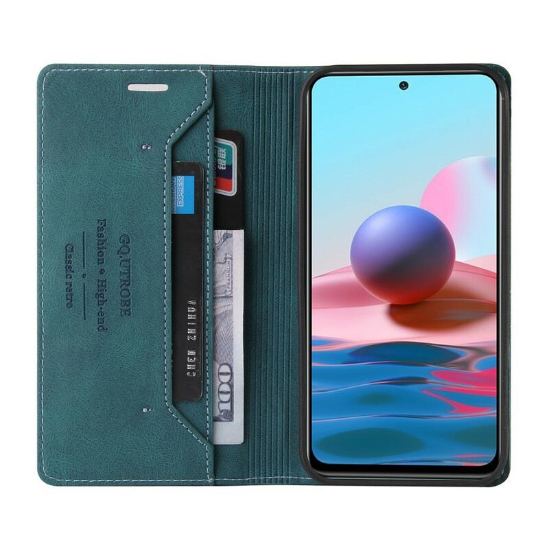 Flip Futrola Xiaomi Redmi Note 10 5G Kožna Futrola Umjetna Koža Gq.utrobe