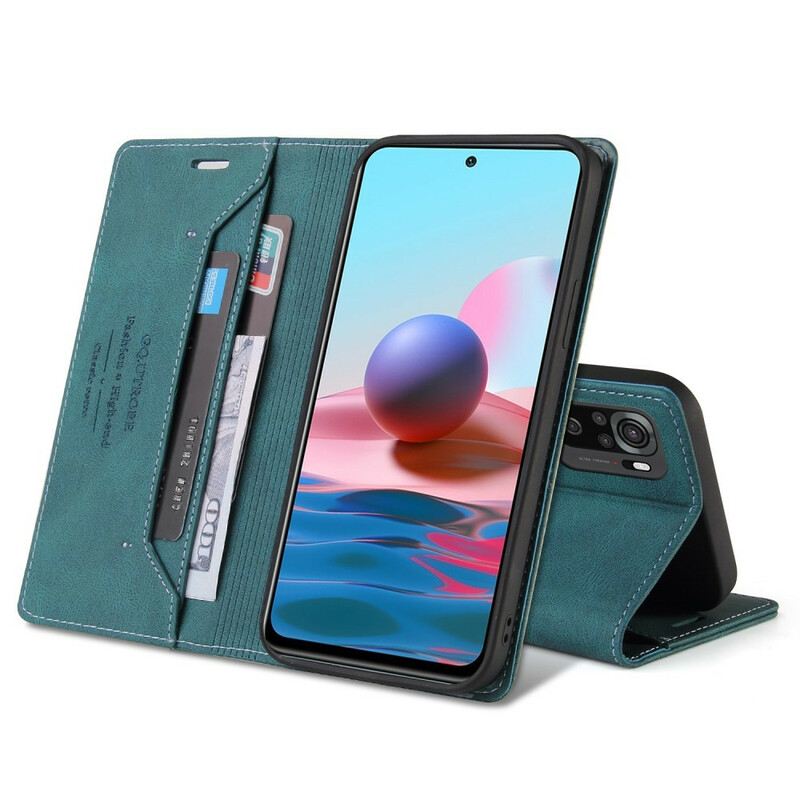 Flip Futrola Xiaomi Redmi Note 10 5G Kožna Futrola Umjetna Koža Gq.utrobe