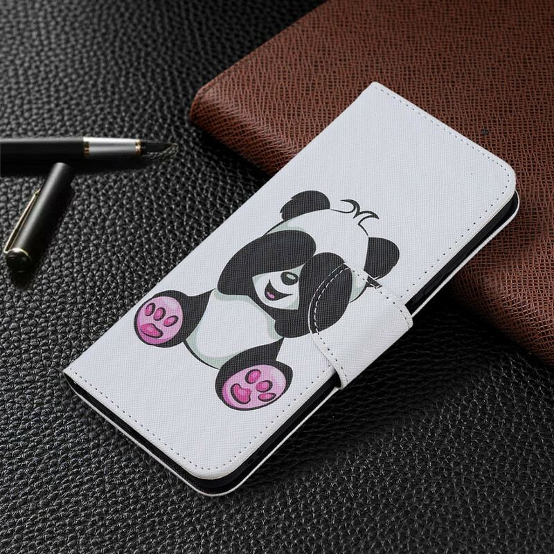 Kožna Futrola Xiaomi Redmi Note 10 5G Panda Zabava