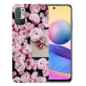 Maskica Xiaomi Redmi Note 10 5G Intenzivno Cvijeće