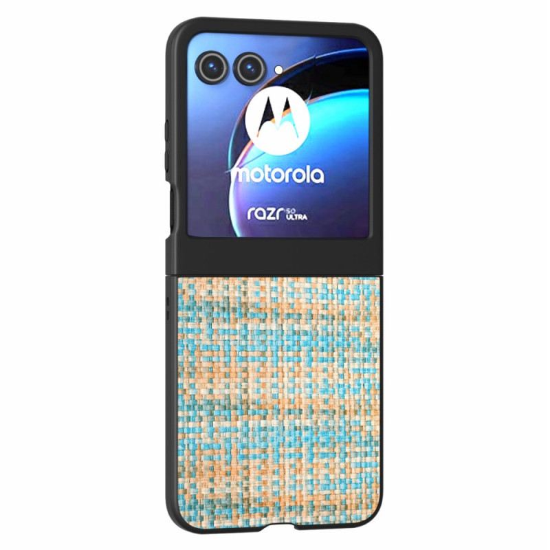 Maskica Motorola Razr 50 Karirana Tekstura