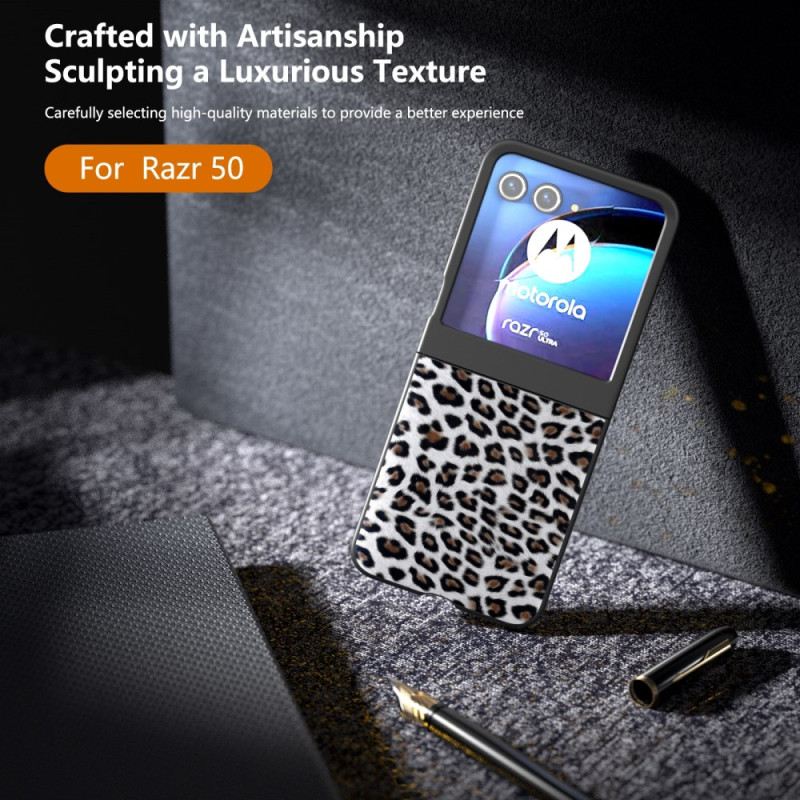 Maskica Motorola Razr 50 Leopard