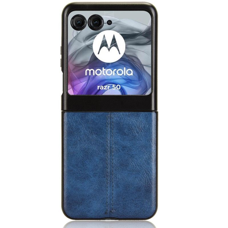 Maskica Motorola Razr 50 Šivanje Od Imitacije Kože