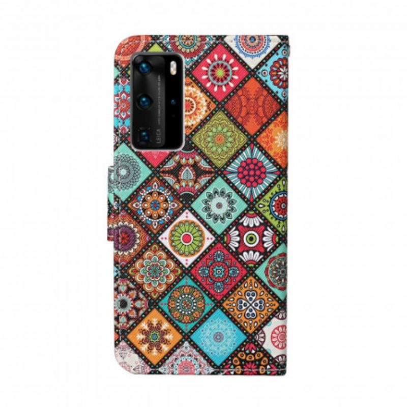 Futrola Huawei P40 Pro Patchwork Mandale S Uzicom