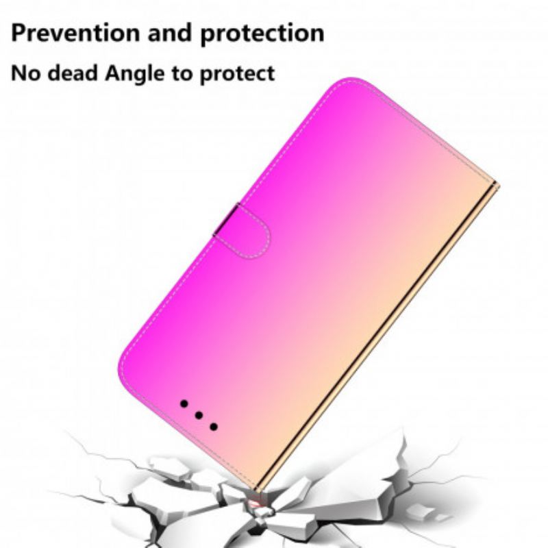 Futrola Huawei P40 Pro Poklopac Ogledala Od Umjetne Kože