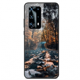 Maskica Huawei P40 Pro Kaljeno Staklo Route Du Bonheur