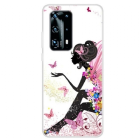 Maskica Huawei P40 Pro Leptirica Lady