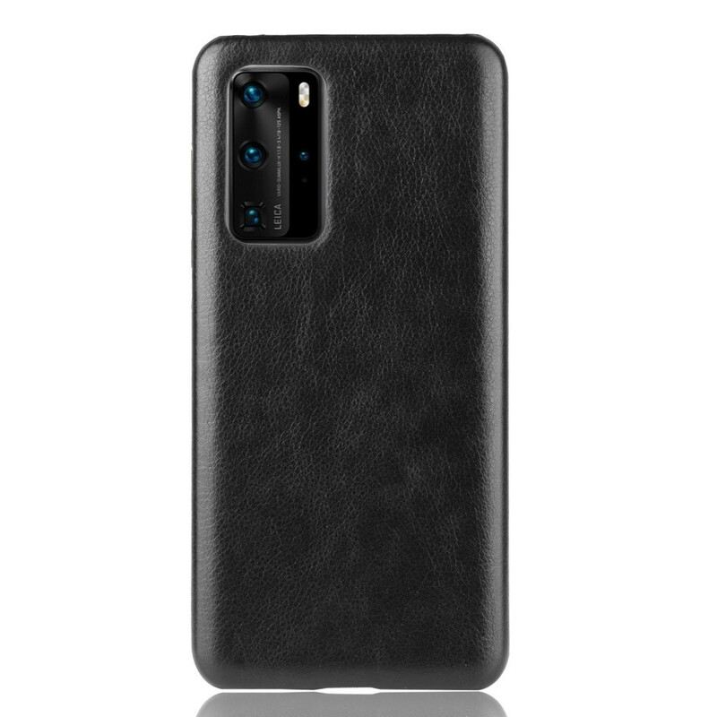 Maskica Huawei P40 Pro Litchi Performance Leather Effect