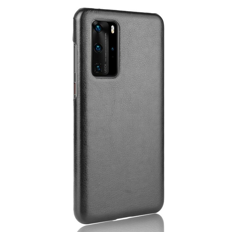 Maskica Huawei P40 Pro Litchi Performance Leather Effect