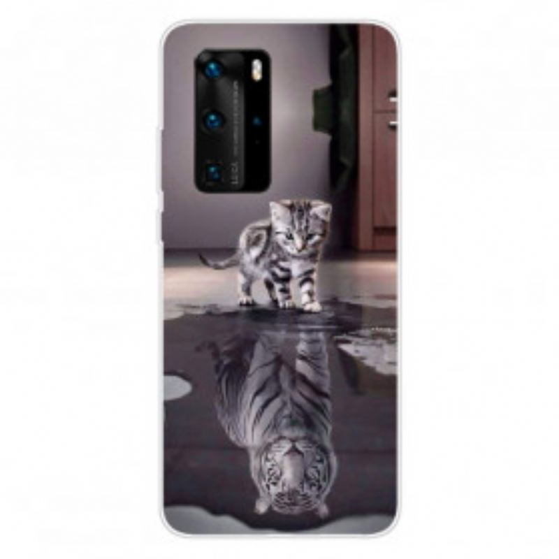 Maskica Huawei P40 Pro Tigar Ernest