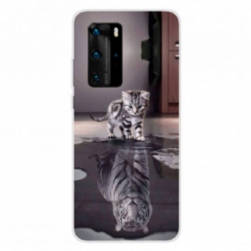 Maskica Huawei P40 Pro Tigar Ernest