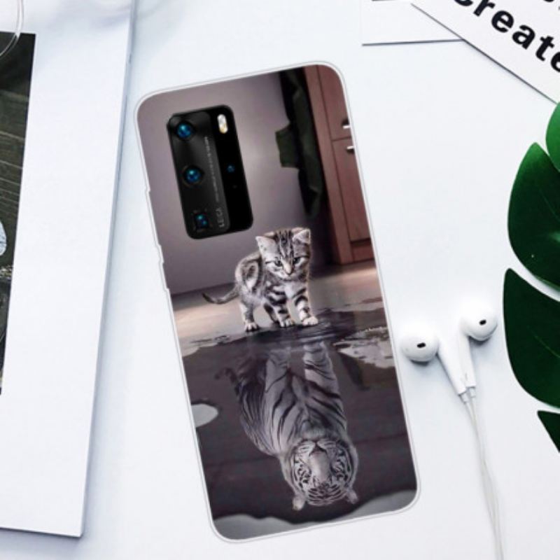 Maskica Huawei P40 Pro Tigar Ernest