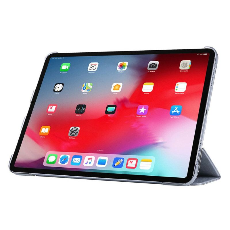 Maskica iPad Pro 12.9" (2021) Tekstura Svile Od Umjetne Kože