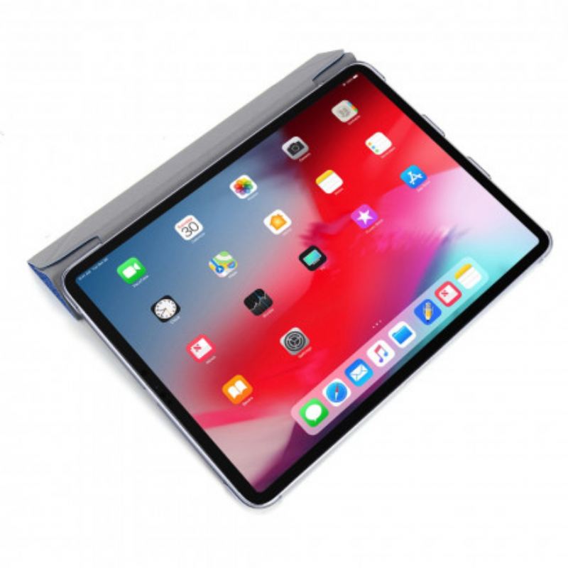 Maskica iPad Pro 12.9" (2021) Tekstura Svile Od Umjetne Kože