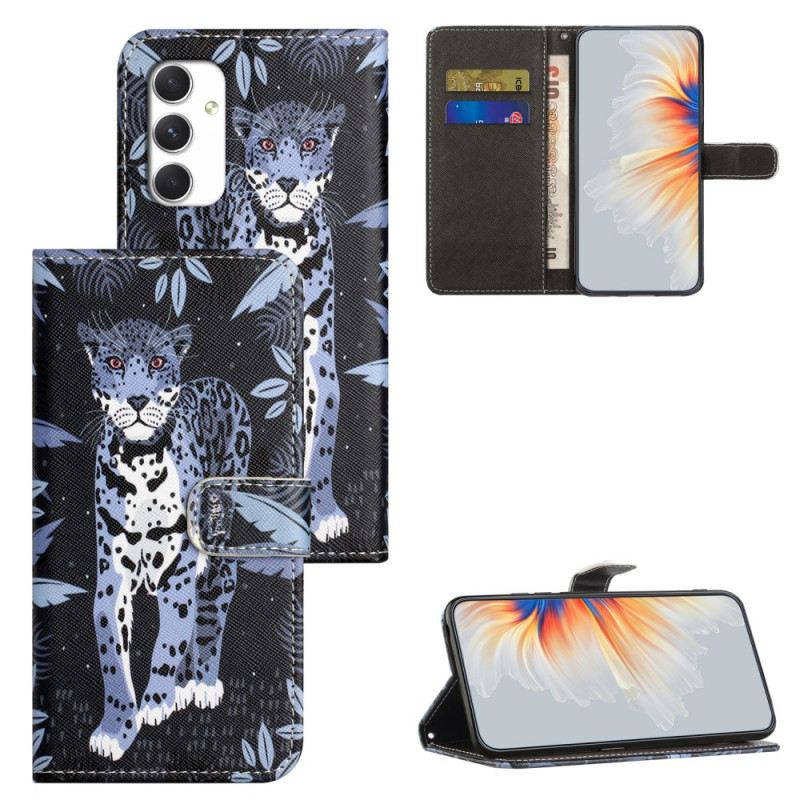 Flip Futrola Samsung Galaxy A16 5g Maskice Za Mobitele Leopard Uzorak