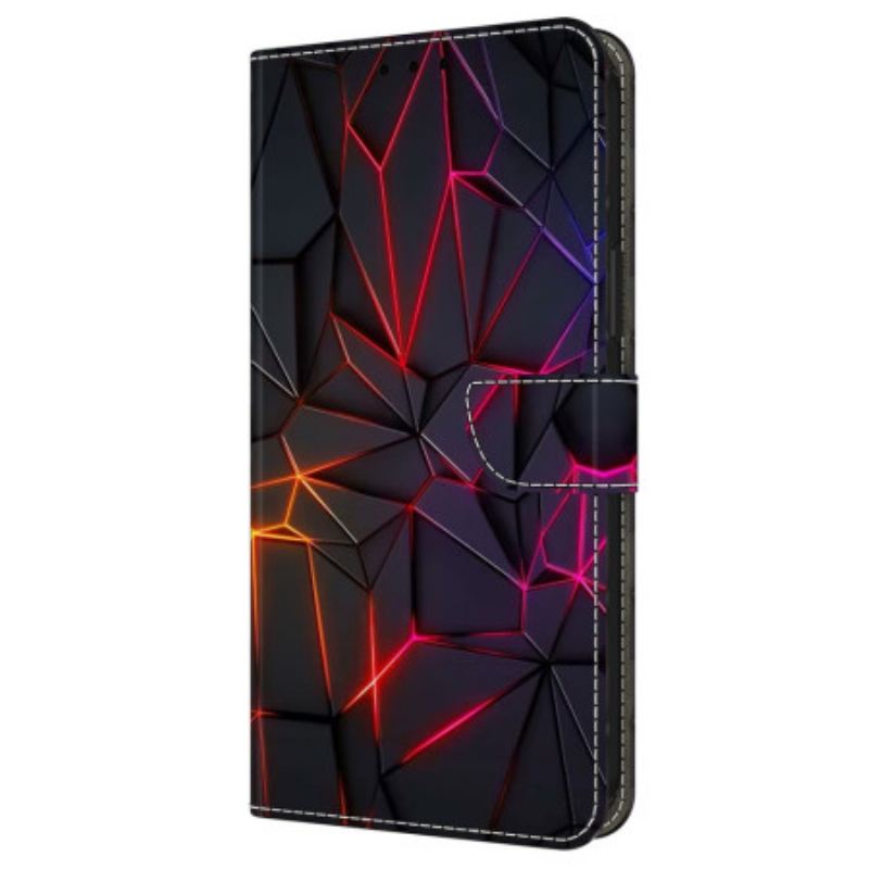 Flip Futrola Samsung Galaxy A16 5g Maskice Za Mobitele Uzorak Crvenih Pukotina