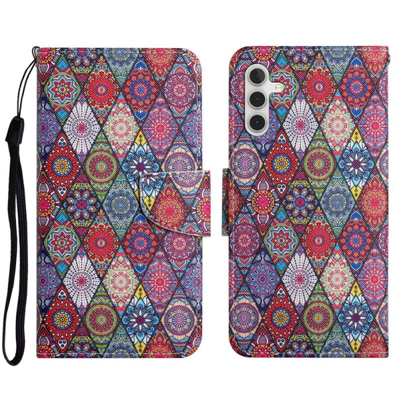 Kožna Futrola Samsung Galaxy A16 5g Uzorak Kaleidoskopa