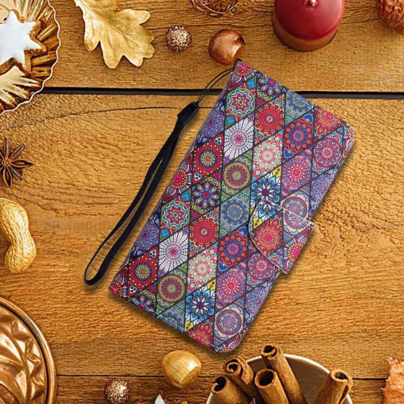 Kožna Futrola Samsung Galaxy A16 5g Uzorak Kaleidoskopa