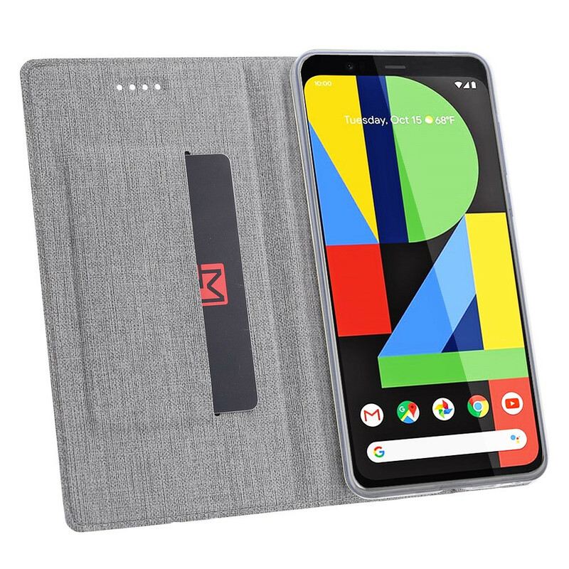 Flip Futrola Google Pixel 4 Kožna Futrola Tekstura